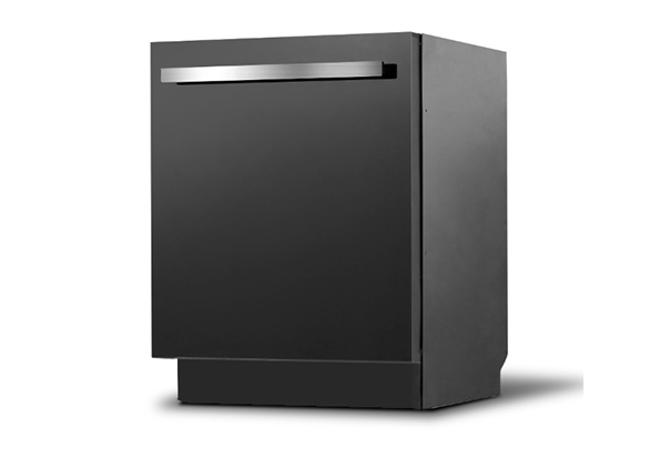 black fully integrated dishwashers